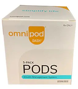 *Insulet Dash System Omnipods box of 5 (2022-2025 EXPIRATION DATES) fully guaranteed - limited quantities
