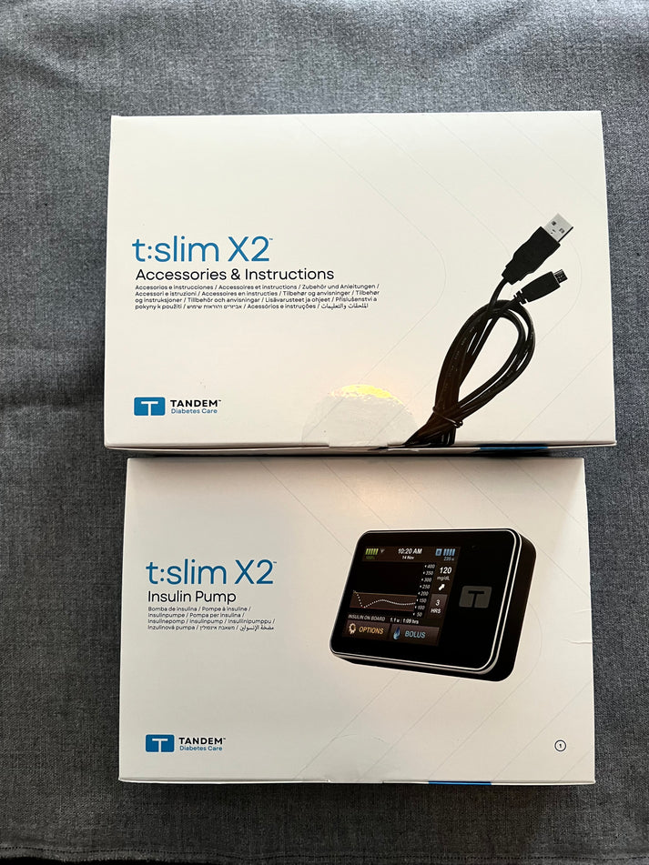 Tandem Tslim x2 pump w/ control IQ software 7.6