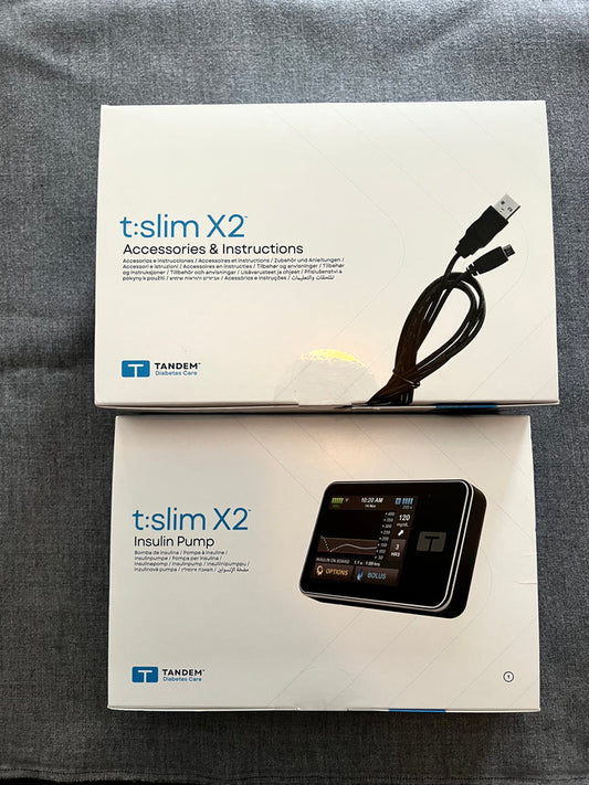 Tandem Tslim x2 pump w/ control IQ software 7.6