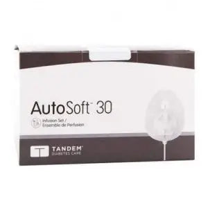 Tandem Autosoft 30 infusion set 13mm/23in