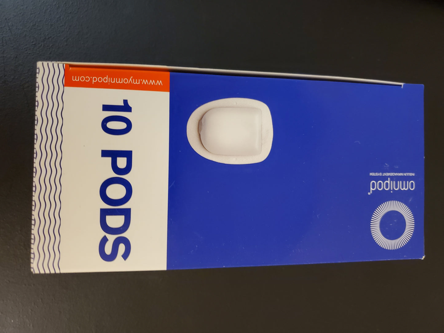 *Insulet Eros Omnipods (Box of 10 pods) - NEW unexpired